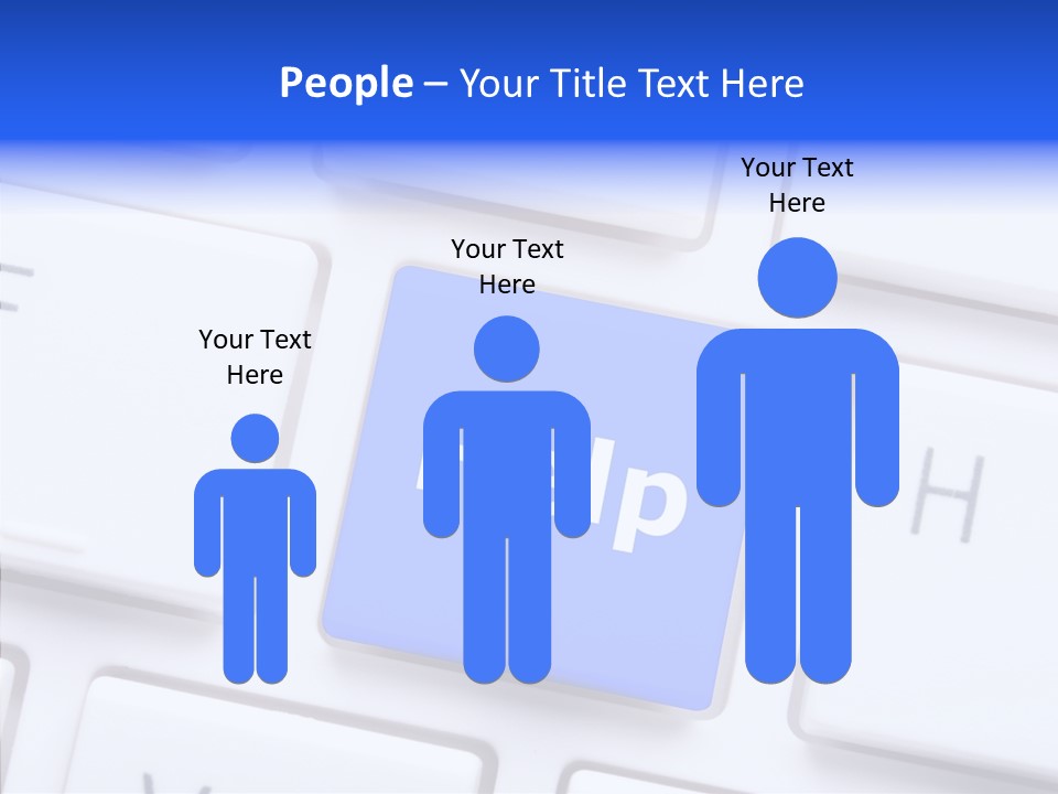 Hand Assist Help PowerPoint Template