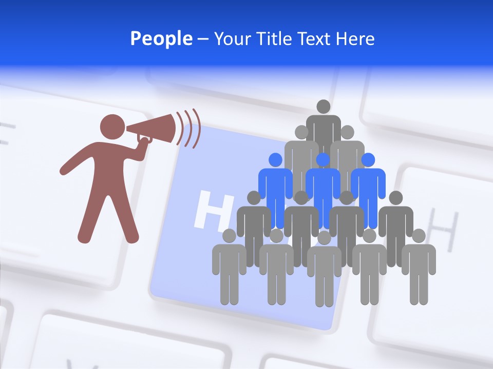 Hand Assist Help PowerPoint Template