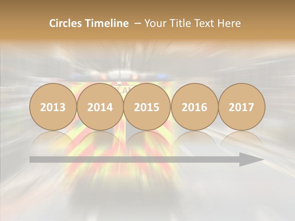 Touching Care Grandmother PowerPoint Template