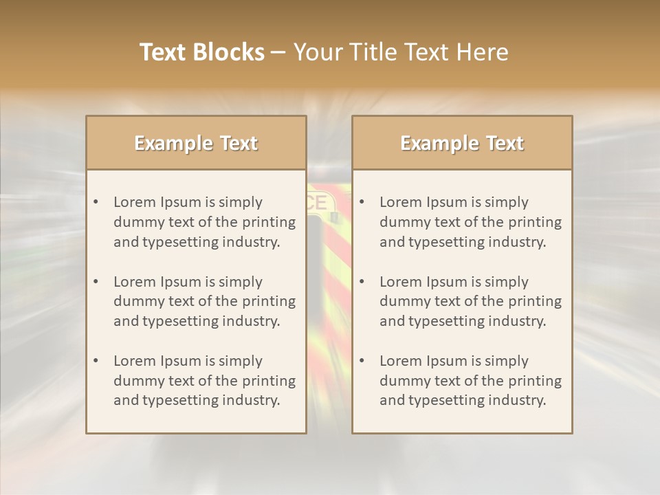 Touching Care Grandmother PowerPoint Template