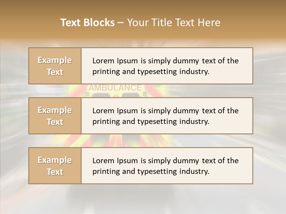 Touching Care Grandmother PowerPoint Template
