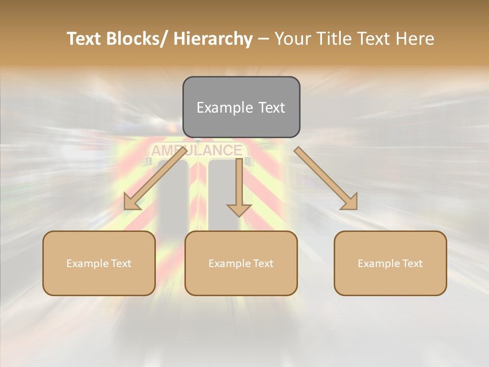 Touching Care Grandmother PowerPoint Template