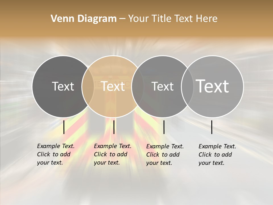 Touching Care Grandmother PowerPoint Template