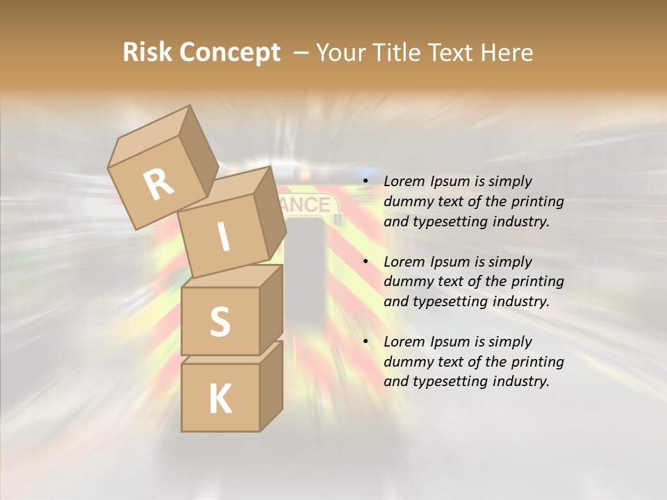 Touching Care Grandmother PowerPoint Template