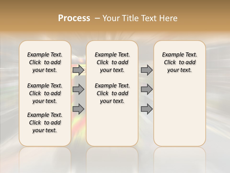 Touching Care Grandmother PowerPoint Template