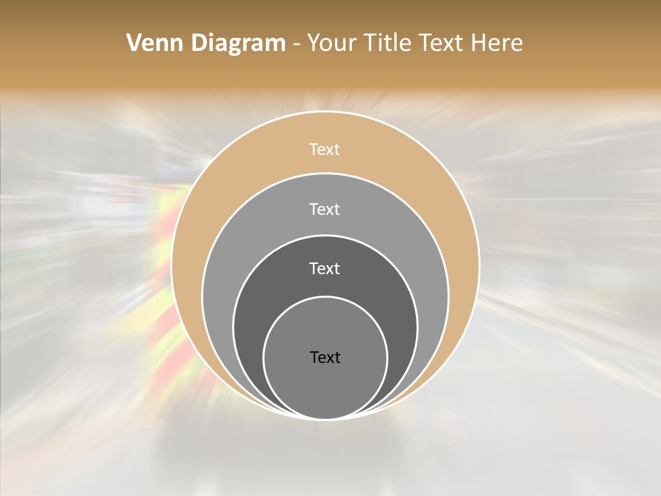 Touching Care Grandmother PowerPoint Template