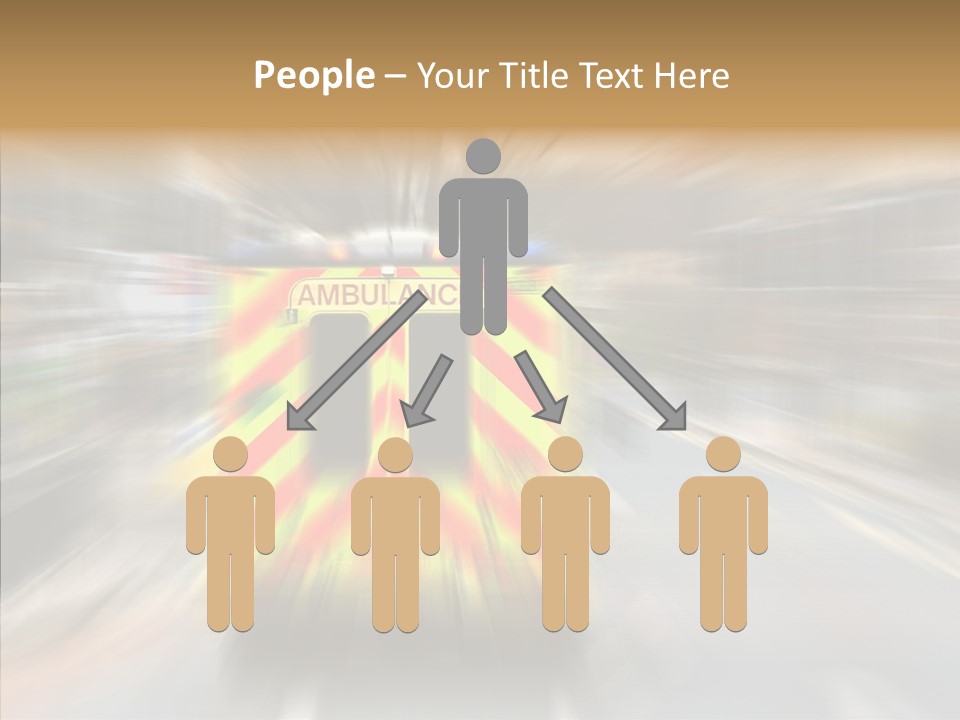 Touching Care Grandmother PowerPoint Template