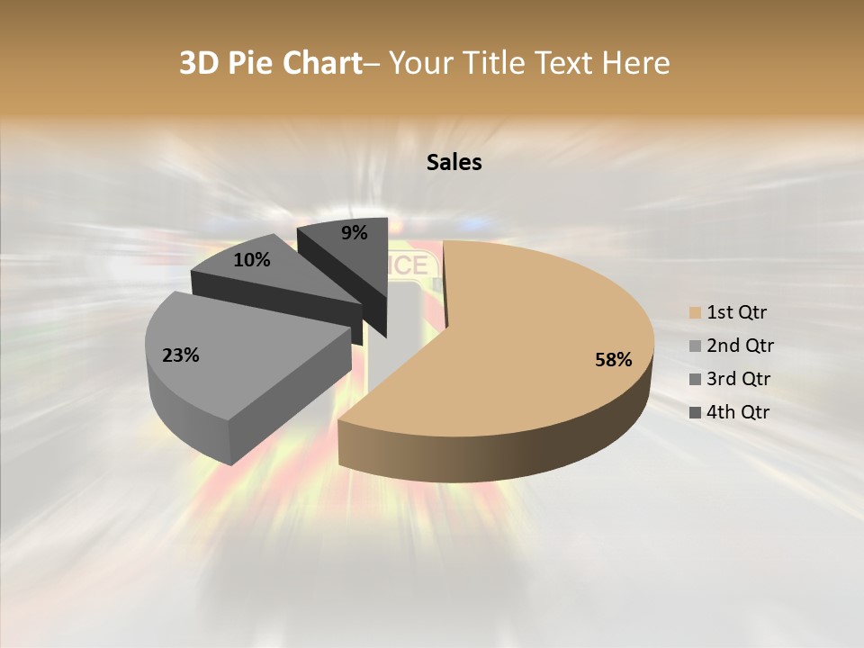 Touching Care Grandmother PowerPoint Template