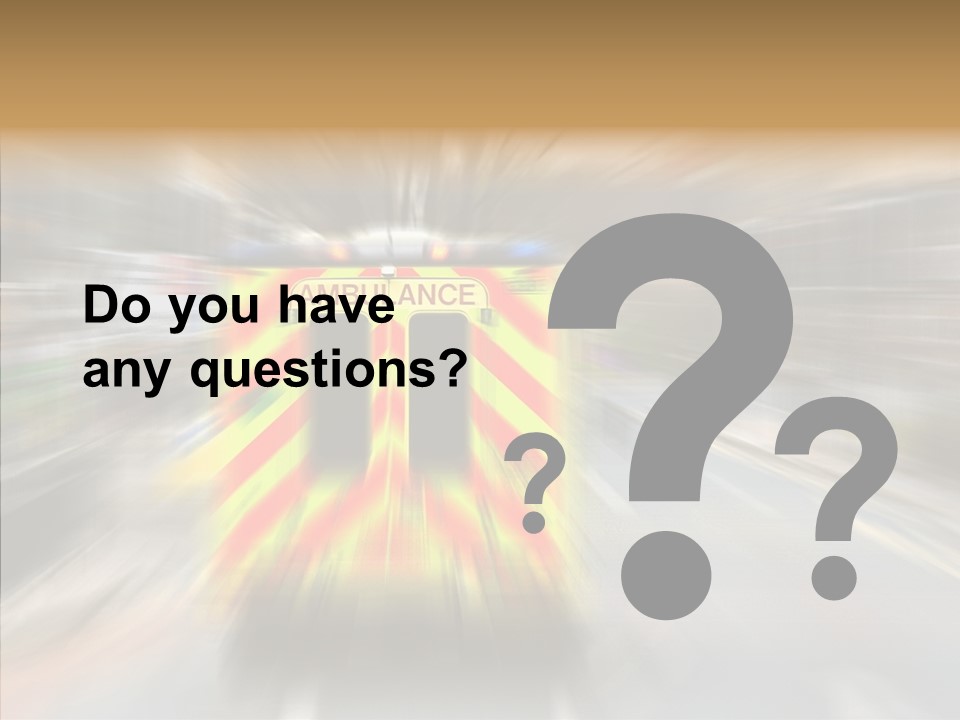 Touching Care Grandmother PowerPoint Template