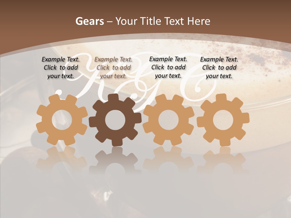 Female Hand White Background PowerPoint Template