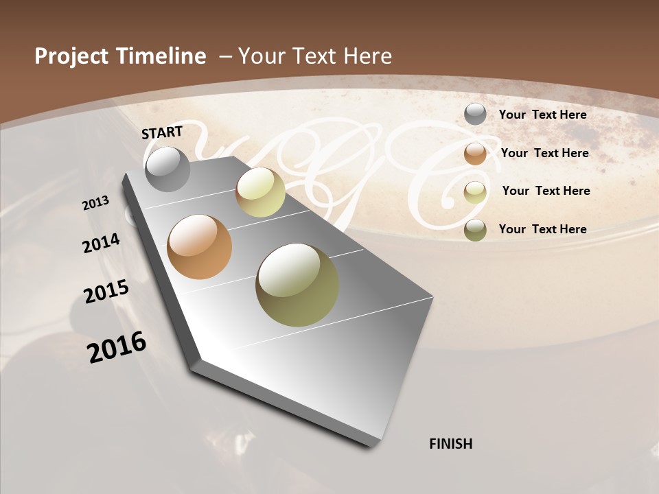 Female Hand White Background PowerPoint Template