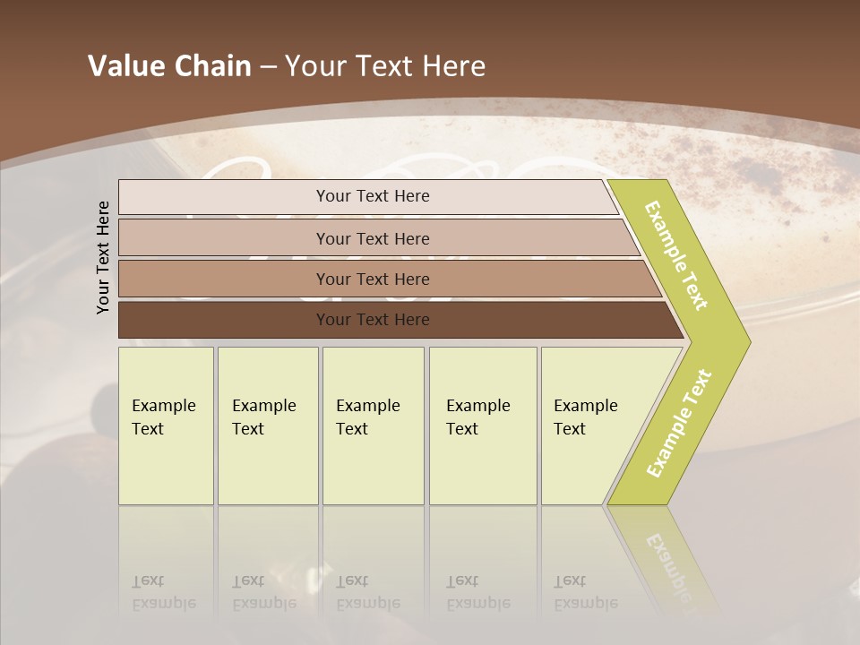 Female Hand White Background PowerPoint Template