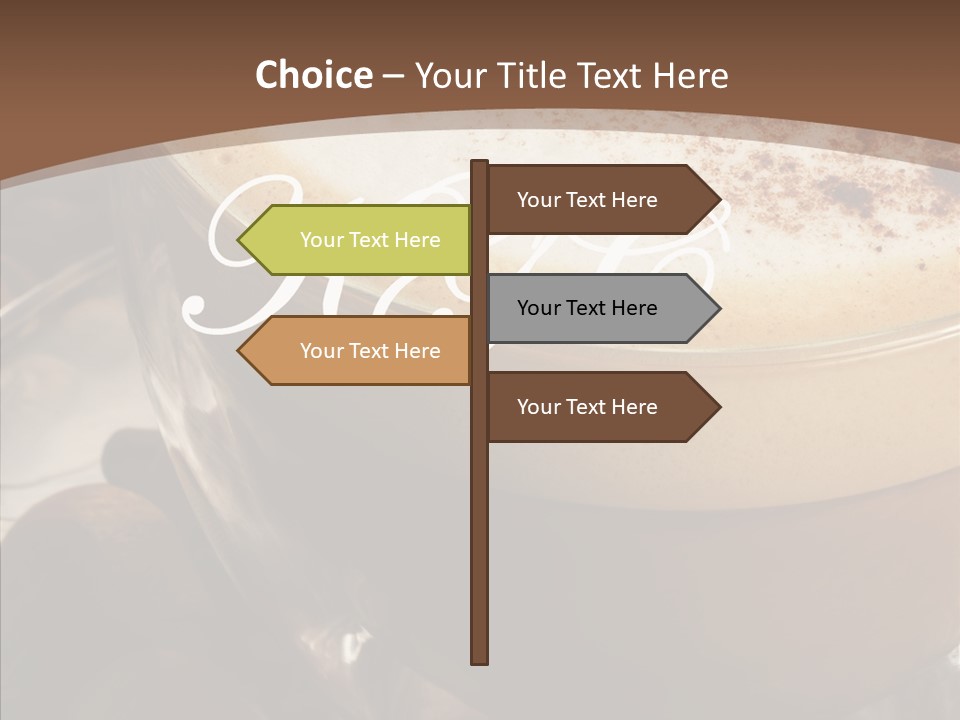 Female Hand White Background PowerPoint Template