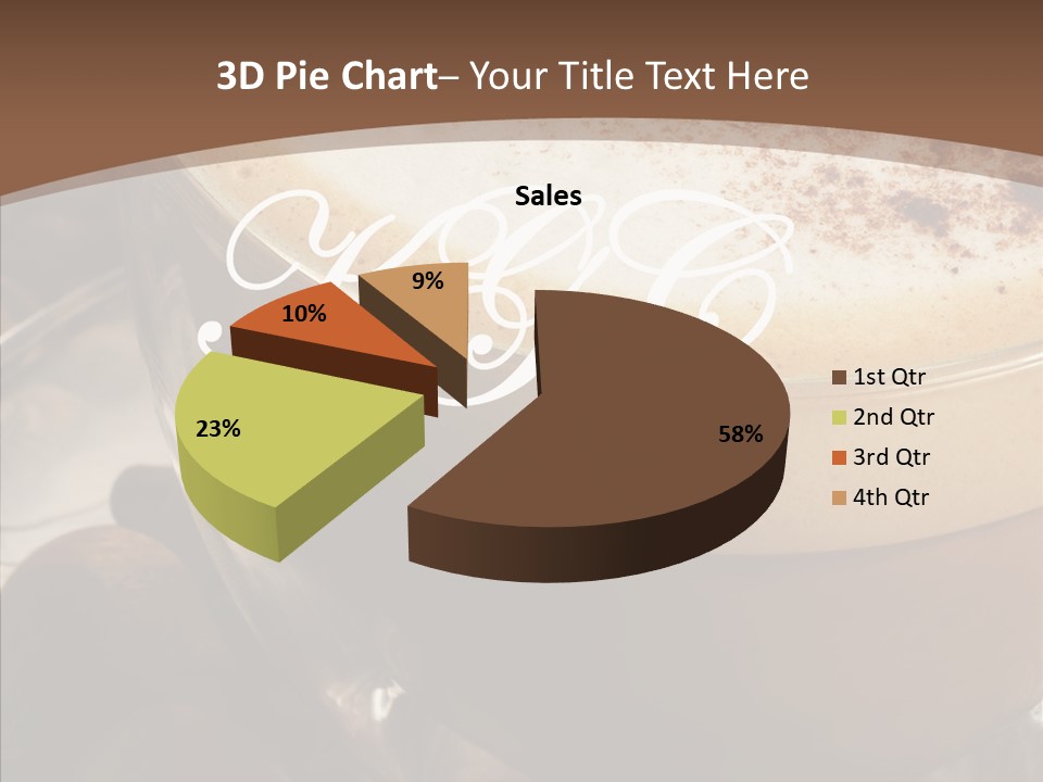 Female Hand White Background PowerPoint Template
