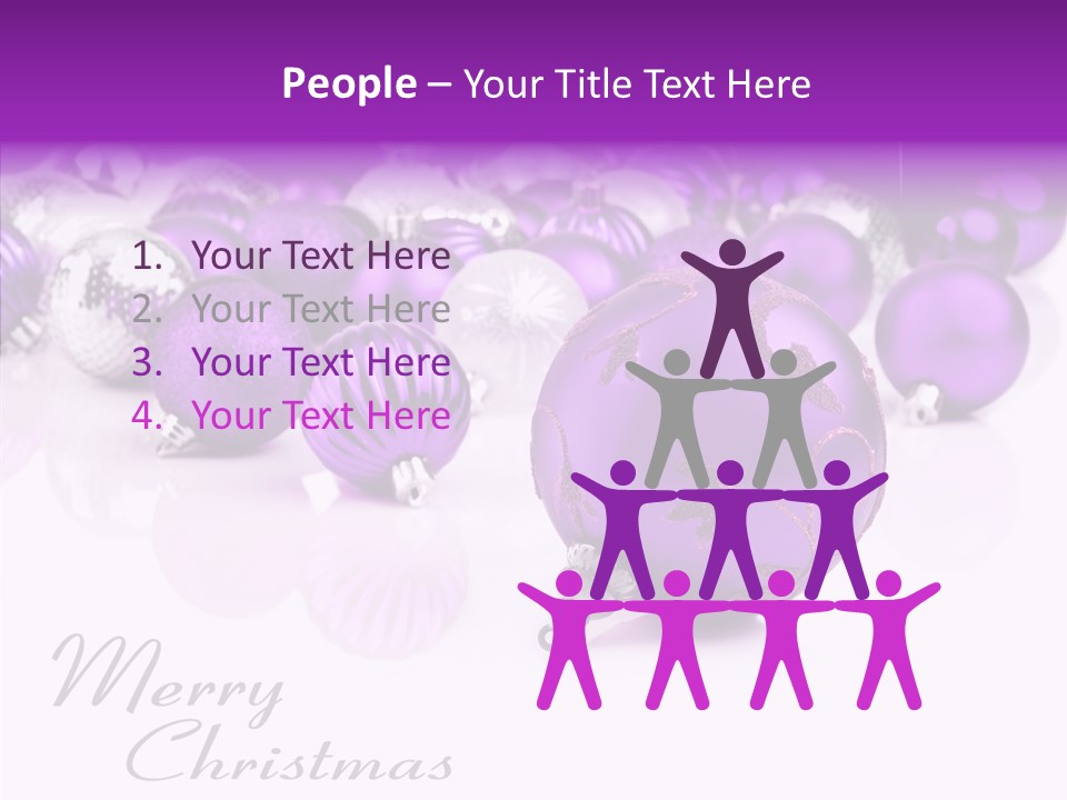 Female Togetherness Holding Hands PowerPoint Template