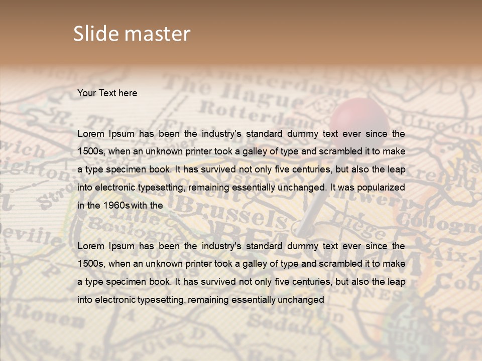 Assistance White  PowerPoint Template