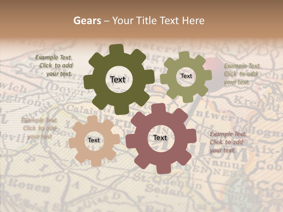 Assistance White  PowerPoint Template