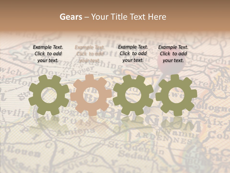 Assistance White  PowerPoint Template