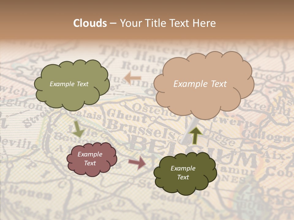 Assistance White  PowerPoint Template