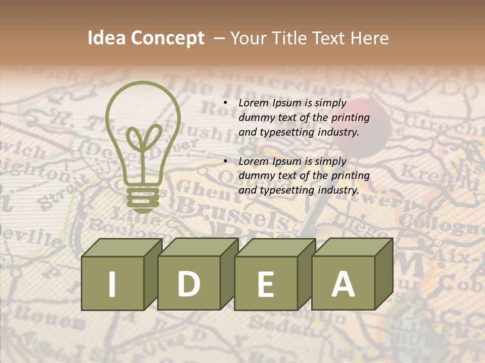 Assistance White  PowerPoint Template