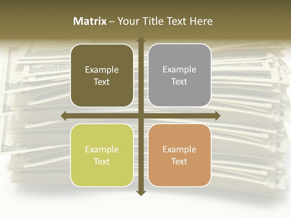 White Finger Assist PowerPoint Template