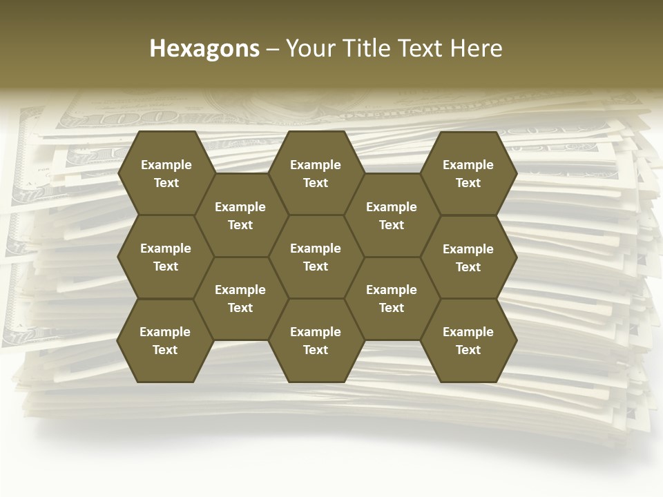 White Finger Assist PowerPoint Template