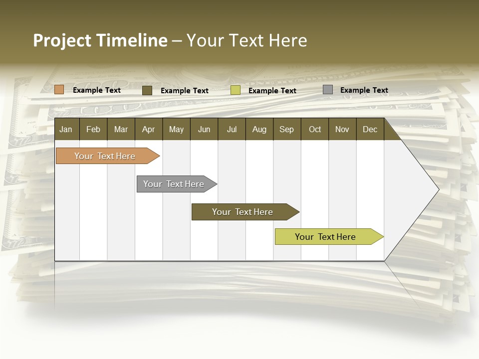 White Finger Assist PowerPoint Template