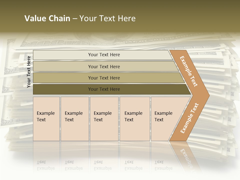 White Finger Assist PowerPoint Template