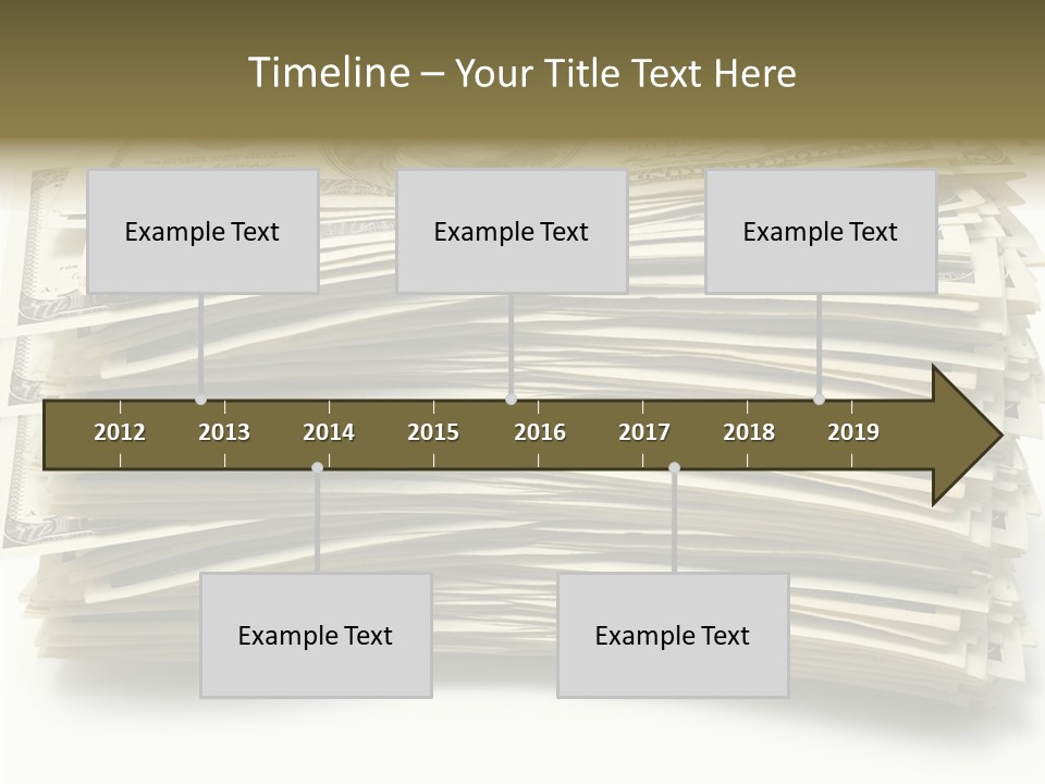 White Finger Assist PowerPoint Template