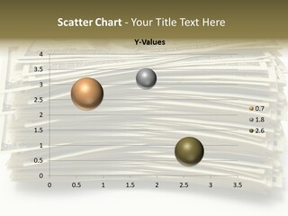 White Finger Assist PowerPoint Template