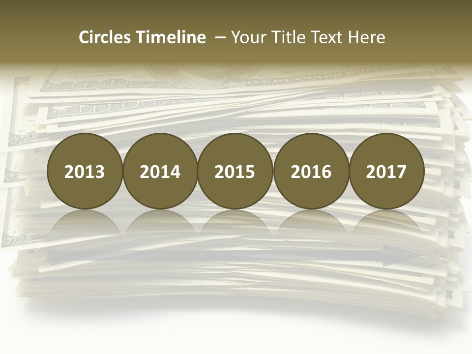 White Finger Assist PowerPoint Template