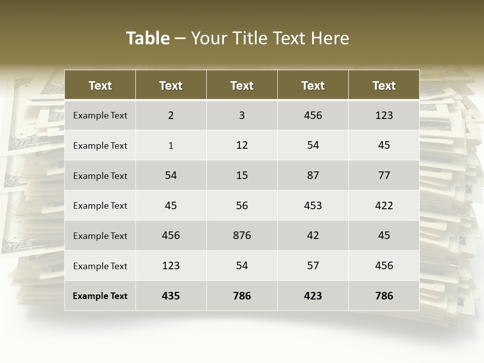 White Finger Assist PowerPoint Template