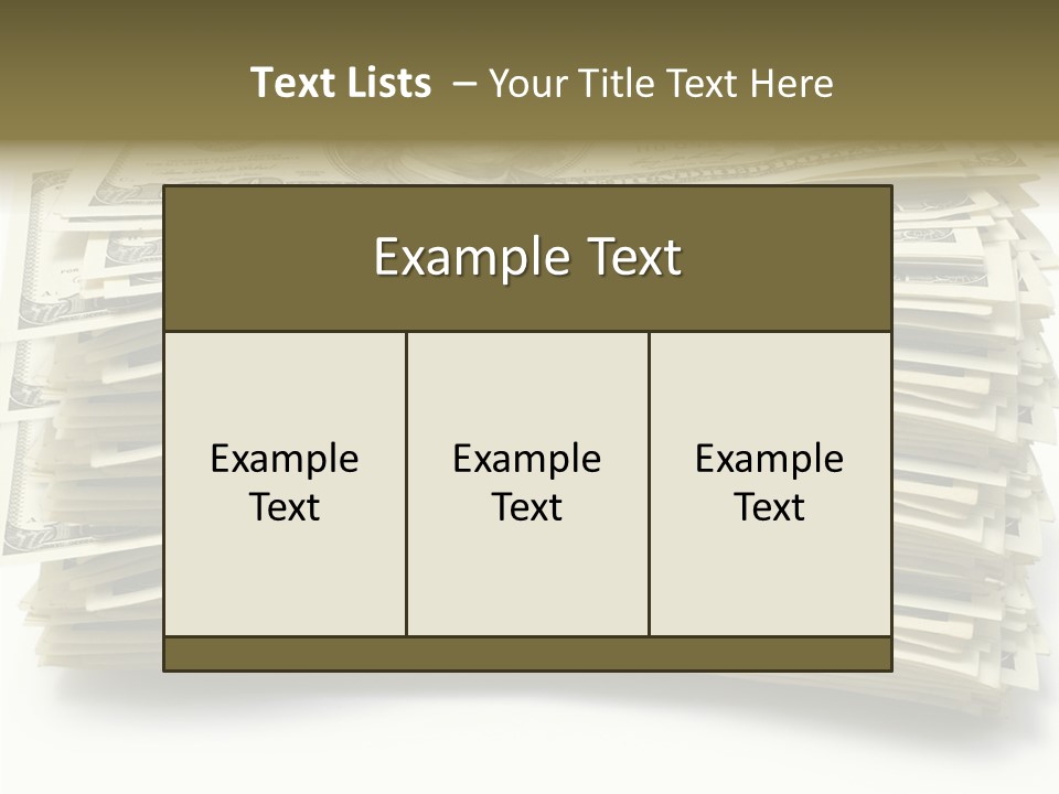 White Finger Assist PowerPoint Template
