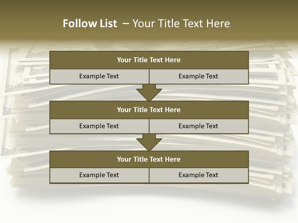 White Finger Assist PowerPoint Template