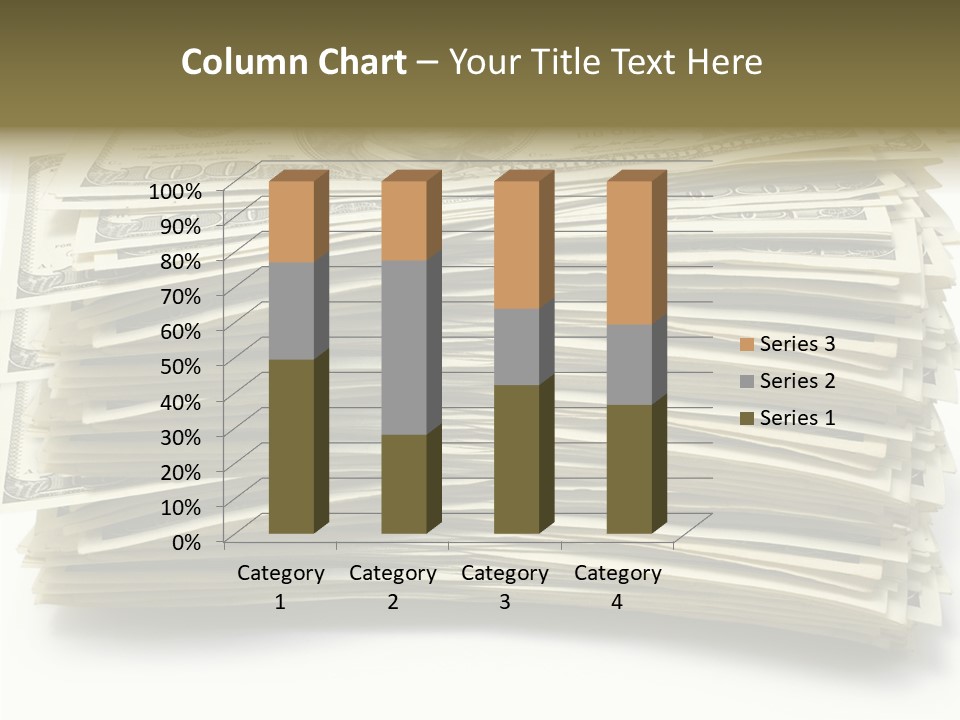 White Finger Assist PowerPoint Template