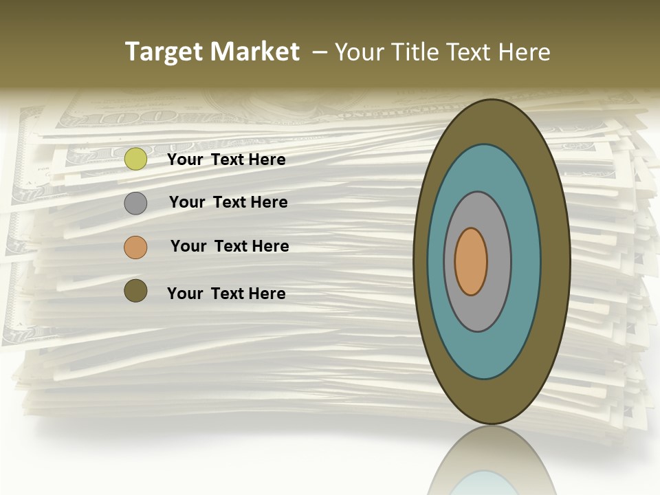 White Finger Assist PowerPoint Template