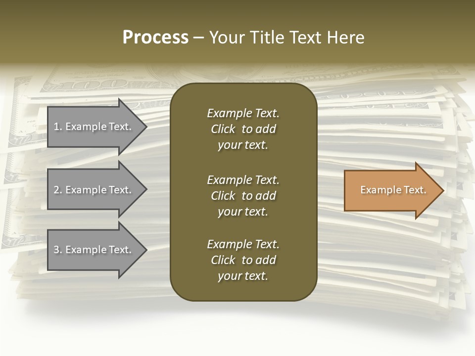 White Finger Assist PowerPoint Template
