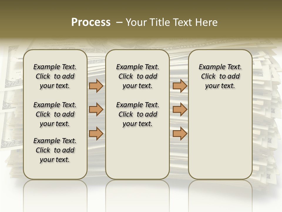 White Finger Assist PowerPoint Template