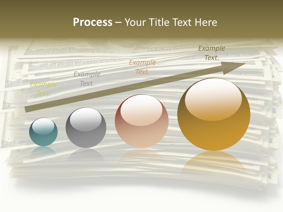 White Finger Assist PowerPoint Template