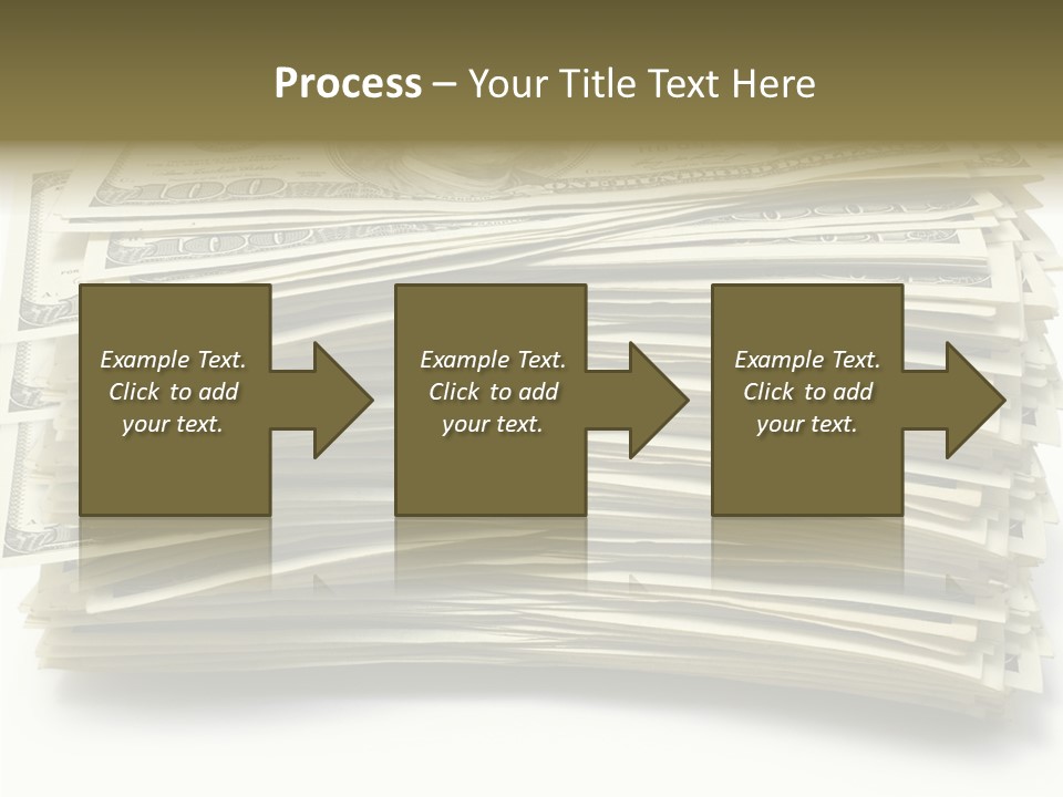 White Finger Assist PowerPoint Template