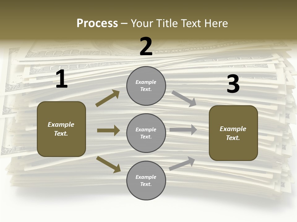 White Finger Assist PowerPoint Template