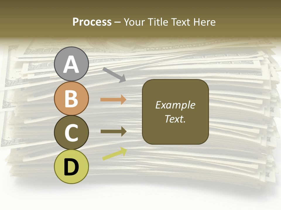 White Finger Assist PowerPoint Template