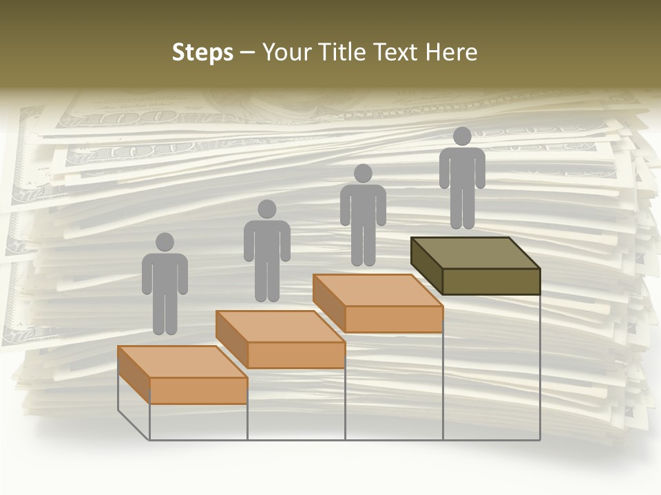 White Finger Assist PowerPoint Template
