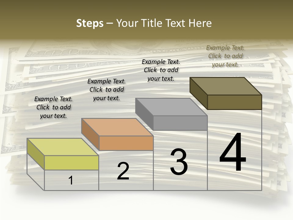White Finger Assist PowerPoint Template