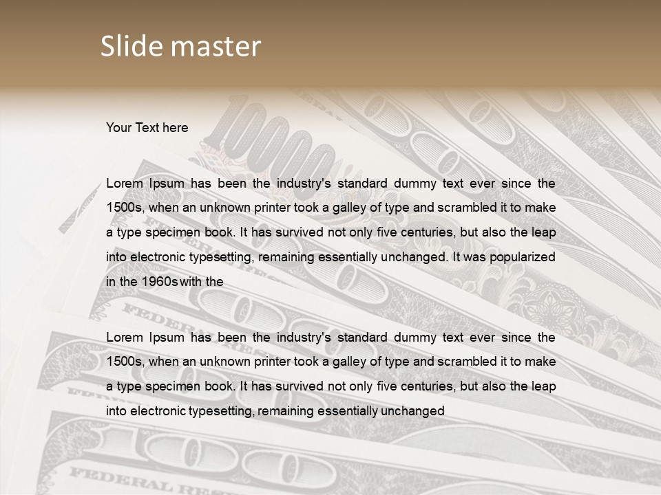 Background Senior Elder PowerPoint Template