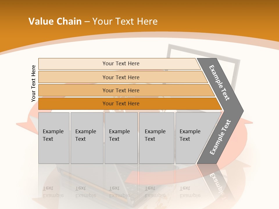 Togetherness White Background Assist PowerPoint Template