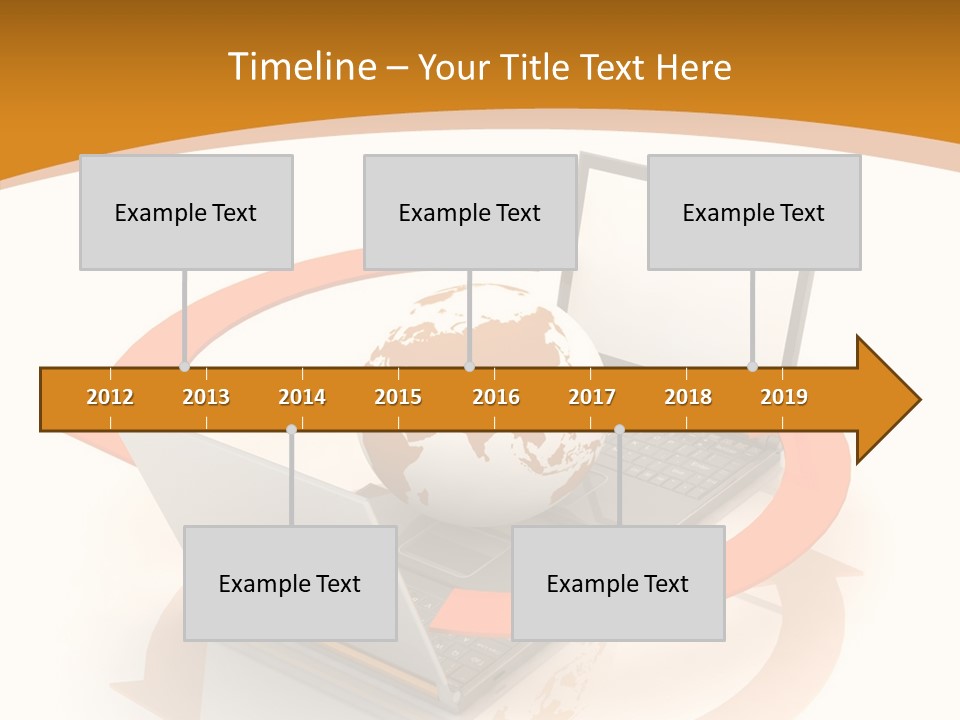 Togetherness White Background Assist PowerPoint Template