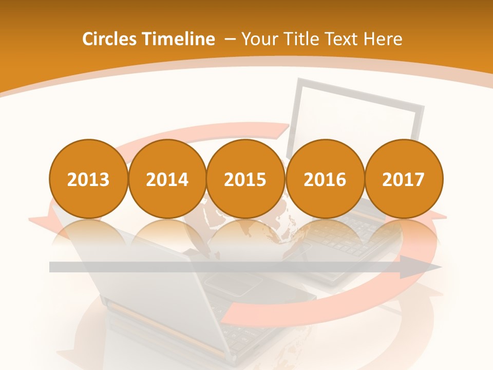 Togetherness White Background Assist PowerPoint Template