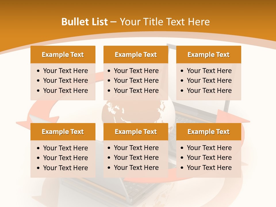 Togetherness White Background Assist PowerPoint Template