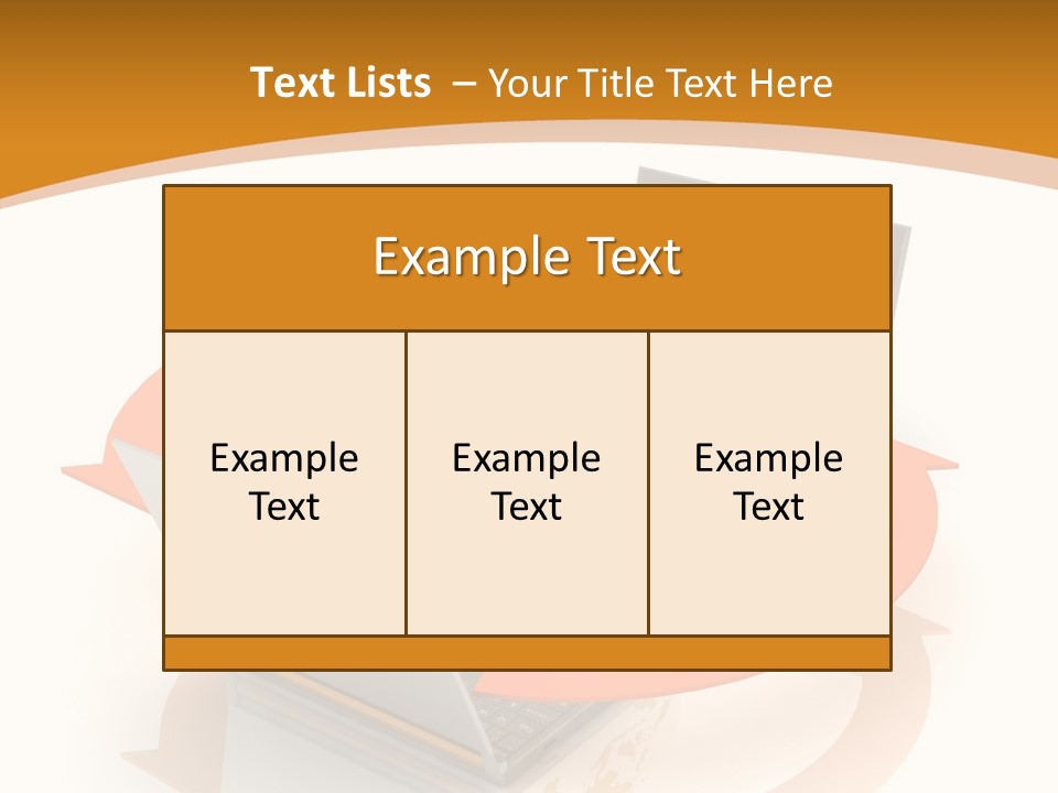 Togetherness White Background Assist PowerPoint Template